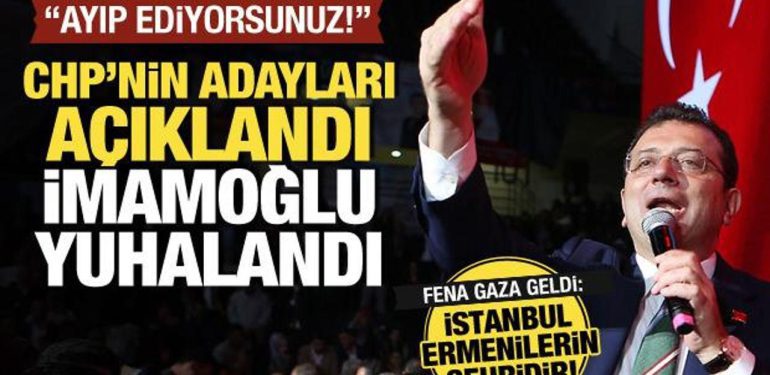 CHP’de İstanbul ilçe adayları tanıtıldı… İmamoğlu’na tepki! ‘Ayıp ediyorsunuz’