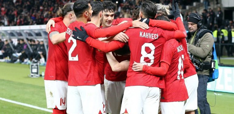 A Ulusal Ekibimiz, FIFA sıralamasında 35’inci sıraya yükseldi