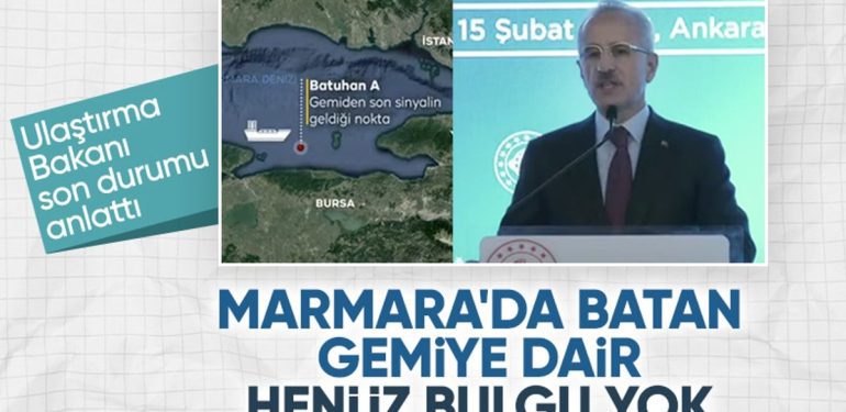 Abdulkadir Uraloğlu’ndan kargo gemisine ait açıklama