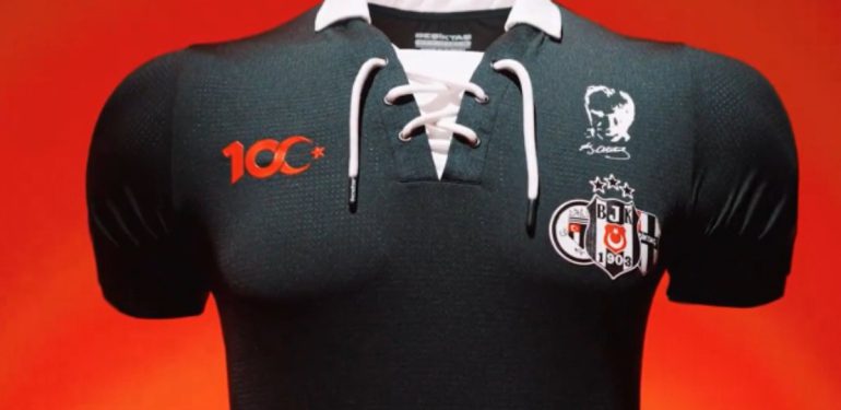 Beşiktaş’ın 100. yıl özel formalarına taraftardan büyük ilgi