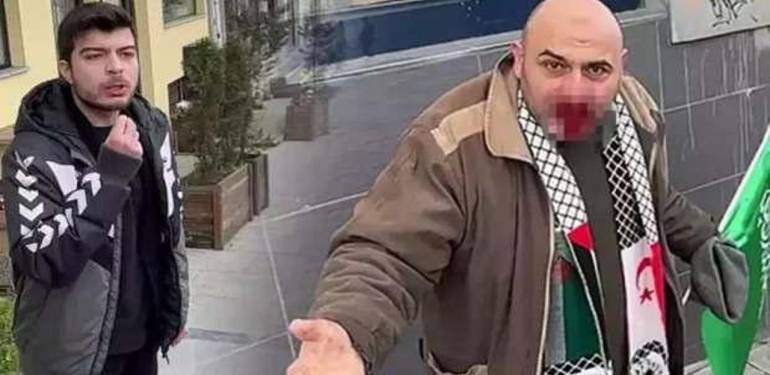 ‘Kelime-i Tevhid’ bayrağı taşıyan şahsa yumruk atmıştı! İşte istenen ceza…