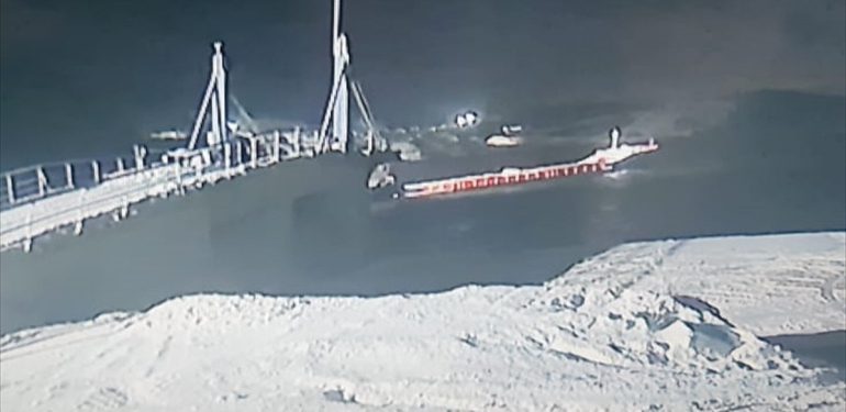 Marmara Denizi’nde batan geminin son manzarası ortaya çıktı