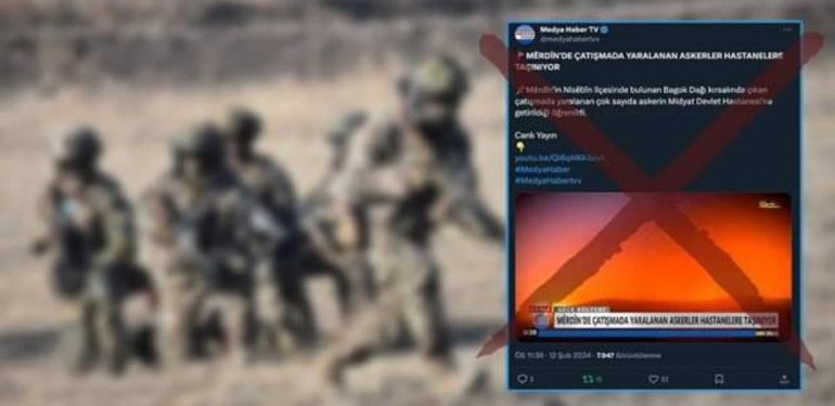 “PKK ile çatışmada çok sayıda asker yaralandı” argümanına yalanlama