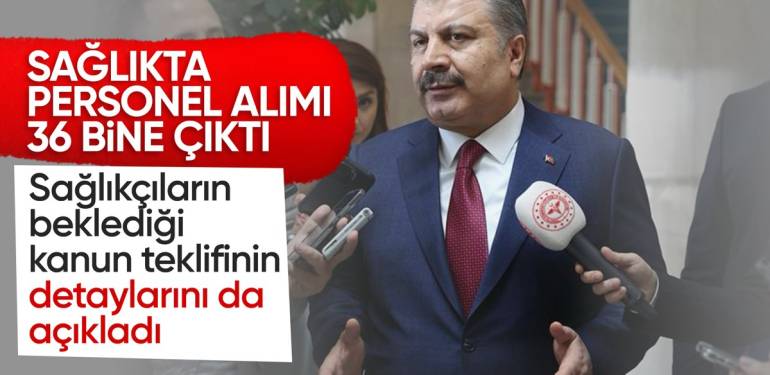 Sıhhat Bakanı Koca: 9 bin kontratlı işçi daha alacağız